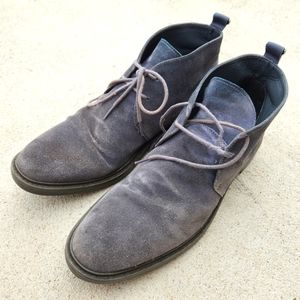 Men's Calvin Klein Grey Suede Shoes Size 10